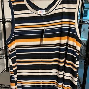 Brand new Lularoe cocoa size L tank top